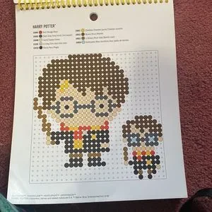 Wizarding World Of Harry Potter Art A Harry Potter Perler Bead